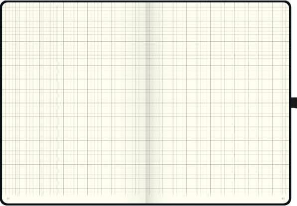 Image du produit Brunnen Carnet de notes KOMPAGNON DIN A4 quadrillé, noir couverture rigide 192, dont 16 pages détachables (A4, Quadrillé, Couverture rigide)