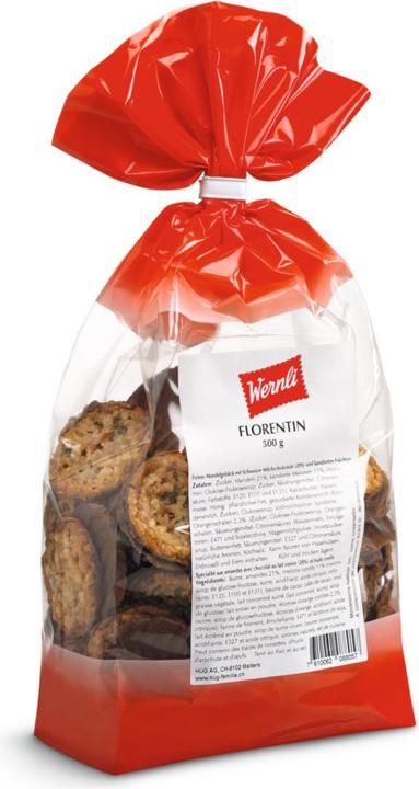 Produktbild Wernli Guetzli Florentin 500 g (1 Stk., 500 g)