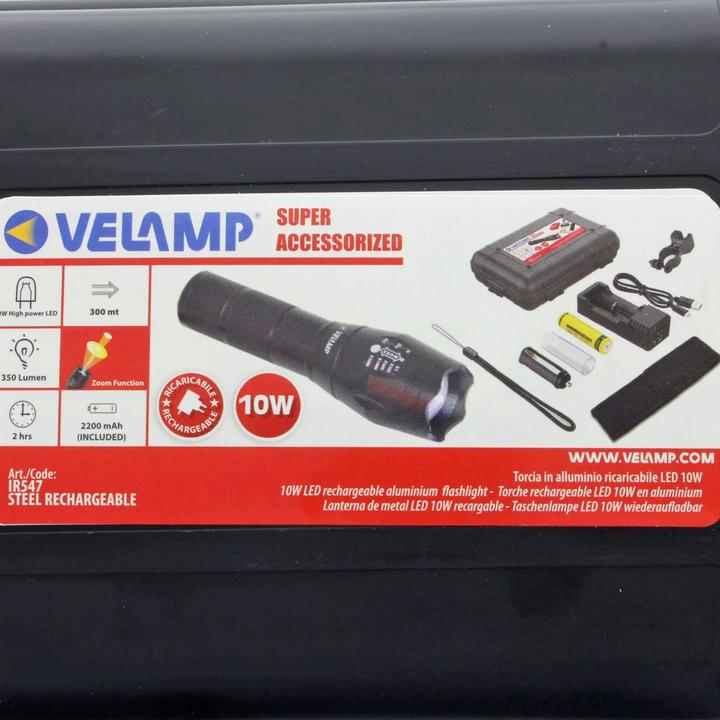 Actual product image Velamp Steel LED (13.70 cm, 350 lm)