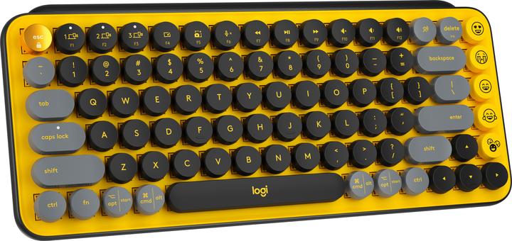 Actual product image Logitech POP Keys Keyboard (FR, Cable)