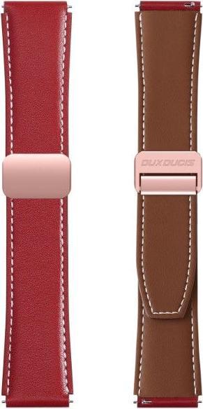 Immagine prodotto Dux Ducis Cinturino in vera pelle della serie YA (20 mm, Vera pelle, Galaxy Watch6, Ingranaggio S2 Classic, Galaxy Watch3 (41mm), Larghezza dello spigot 20 mm)
