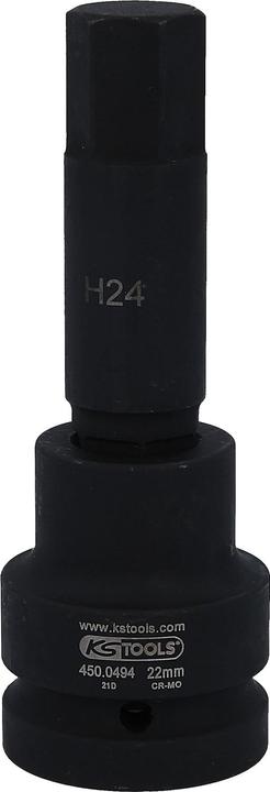 Actual product image KS Tools 1" Power bit socket hexagon socket
