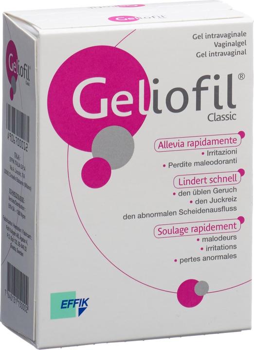 Actual product image Geliofil classic vaginal gel 7 x (5 ml, Intimate gel)