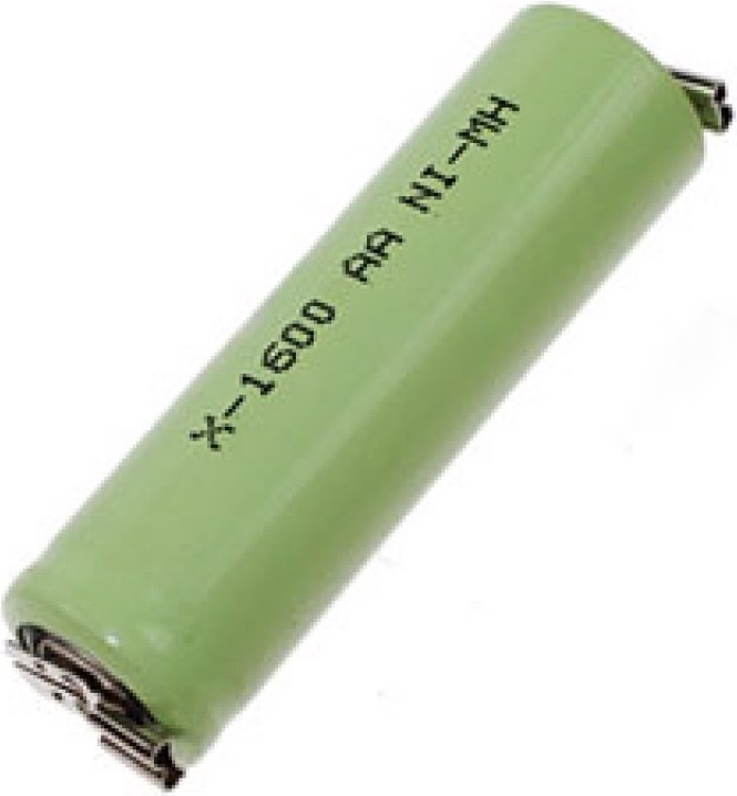 Actual product image Wella Battery X1600 AA also suitable for Contura HS40, HS61 (AA, 1600 mAh)
