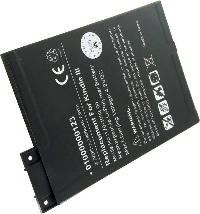 Immagine prodotto Amazon Akku Kindle 3, Kindle 3 WiFi, Kindle Graphite 170-1032-00