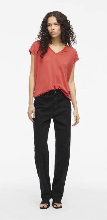 Produktbild Vila VIMODALA V-Ausschnitt Oberteil mit kurzen Ärmeln (L)