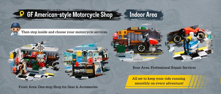 Actual product image Pantasy Motorcycle Restaurant