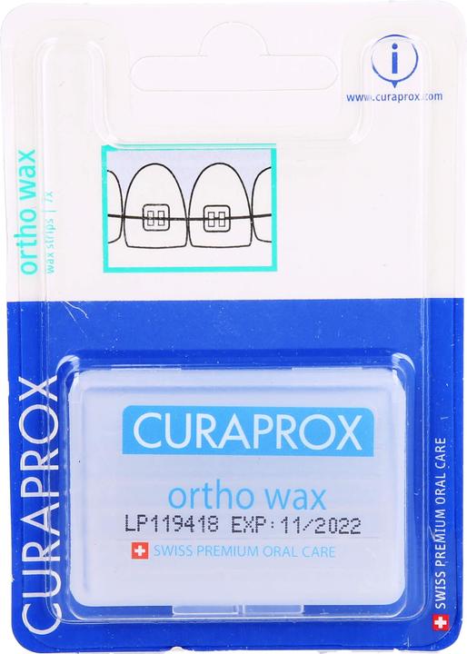 Image du produit Curaprox Cire orthodontique (7x, 14 g)