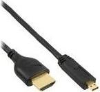 Produktbild InLine HDMI (Typ A) — micro HDMI (Typ D) (1.80 m, HDMI, 2.0)