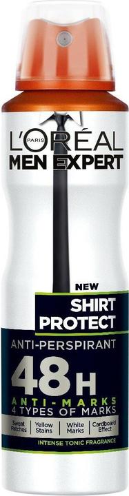 L'Oréal Paris L'Oreal - Men Expert Shirt Protect Anti-Perspirant Deodorant Spray 150Ml (Spray, 150 ml)