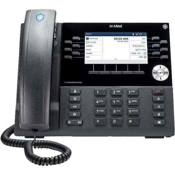 Mitel MiVoice 6930t, Telefon, Schwarz