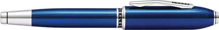 Immagine prodotto Cross Penna stilografica Peerless 125 Quartz lacca blu F Confezione regalo (Cromatura, Lacca blu quarzo)