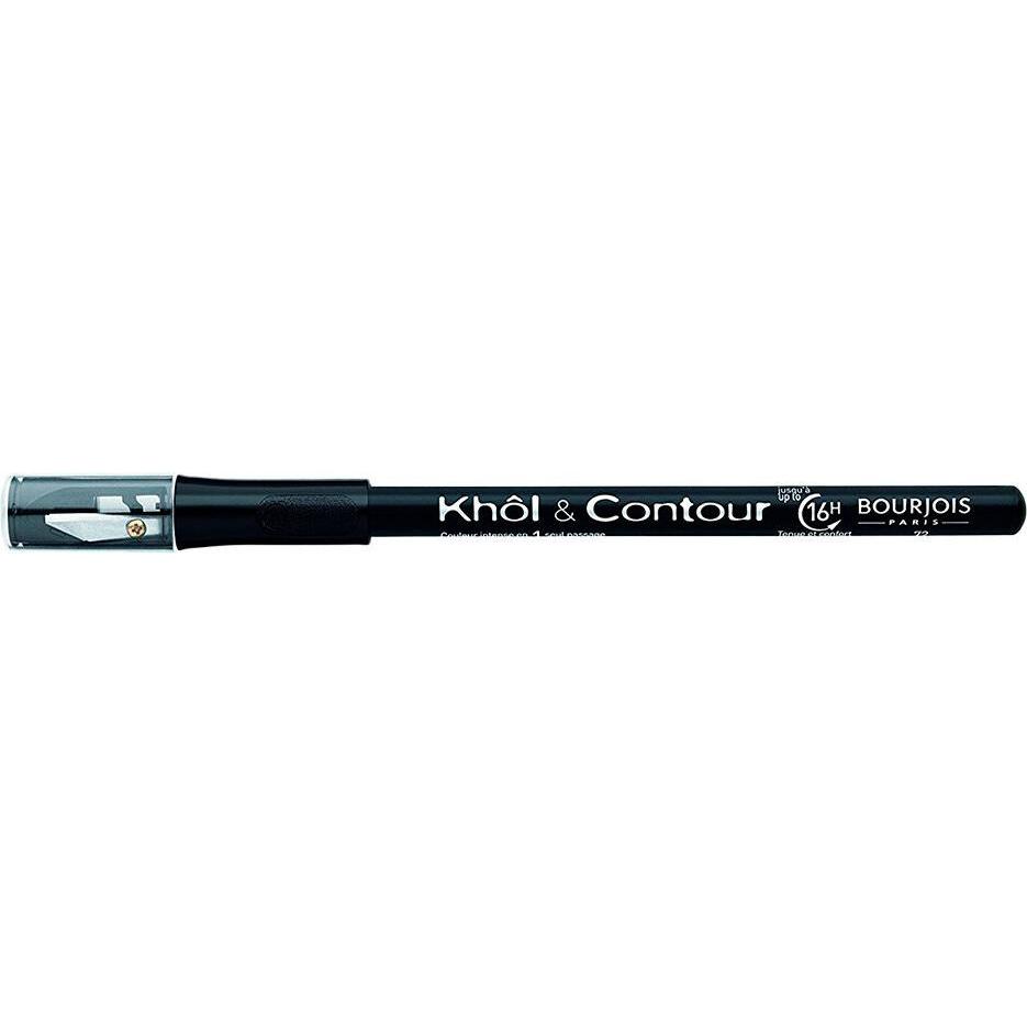 Bourjois, Eyeliner + Kajal, Khol & Contour & Sharpener (001 Noir-issime)