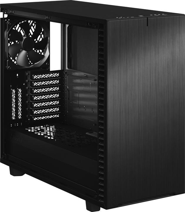 Actual product image Fractal Define 7 Black TGD (ATX, mATX, Mini-ITX, E-ATX)