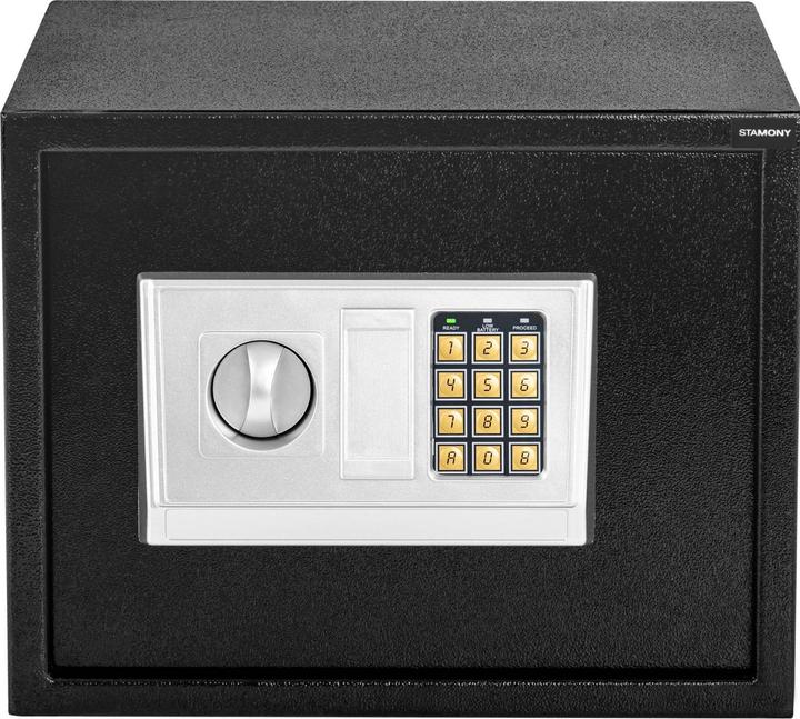 Produktbild Stamony Möbeltresor klein Tresor Safe Schranktresor Zahlenschloss Möbelsafe 38x 30x 30cm