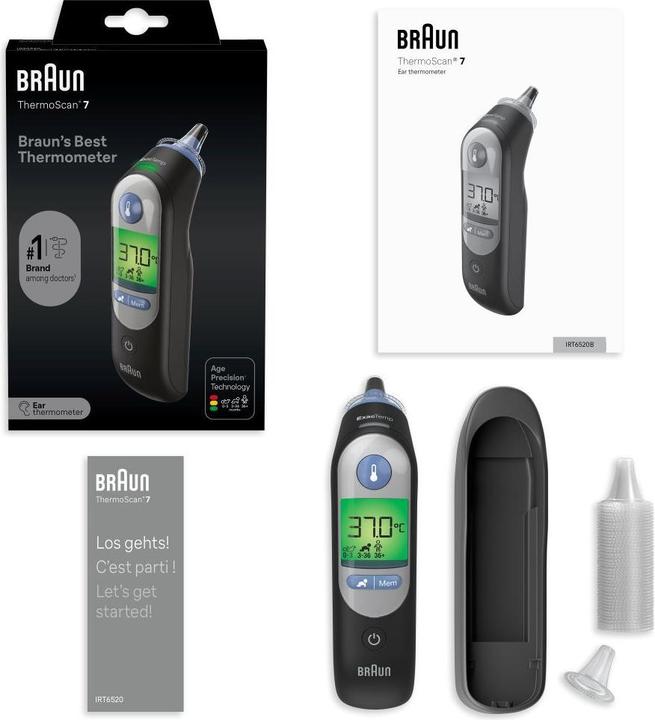 Actual product image Braun ThermoScan 7 (Ear)