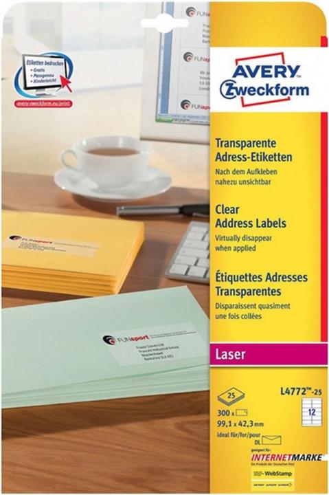 Image du produit Avery Étiquettes d'adresse