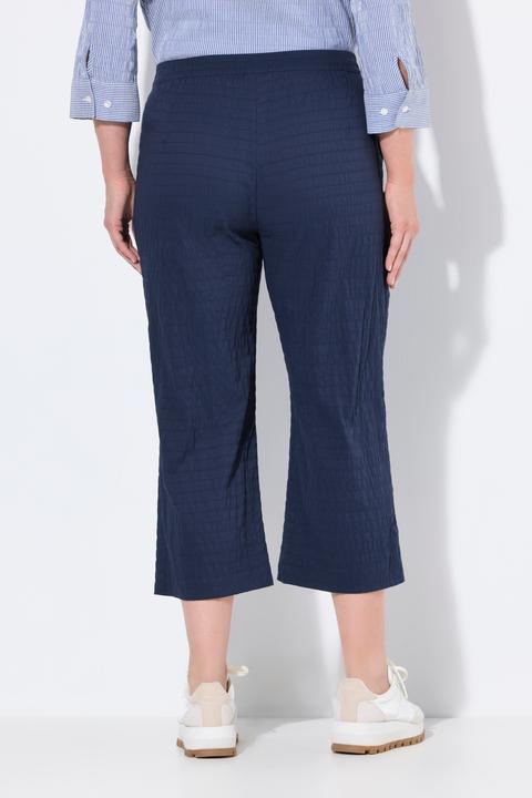 Image du produit Ulla Popken Pantalon 7/8 Ruby, genou formé, jambe droite, taille élastique (62)