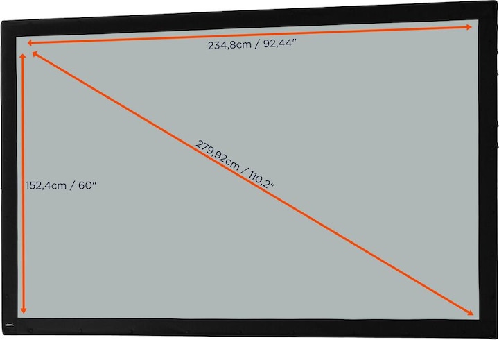 Productafbeelding Celexon Mobile Expert Business Format - Projectiescherm - achterkant - 287 cm (113") (16:10)