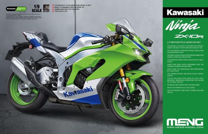 Productafbeelding Meng-Model Kawasaki Ninja ZX-10R