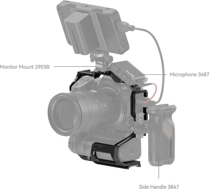 Produktbild SmallRig 3982 Cage for Nikon Z 8 with MB-N12 Battery Grip (Cage)