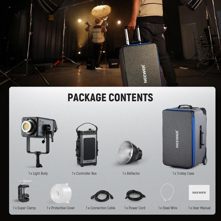 Actual product image Neewer AS600B Bi-Color LED Video Light (Video light)