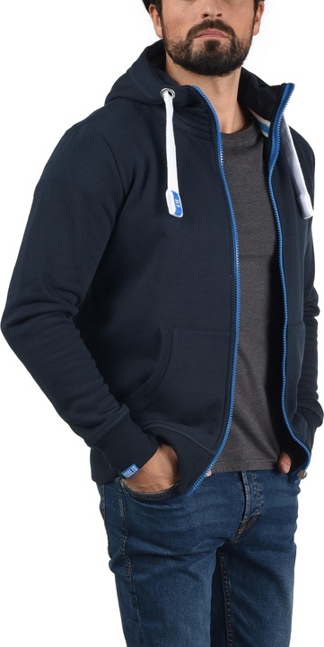 Actual product image Solid Benn High-Neck Men's sweatjacket (S)