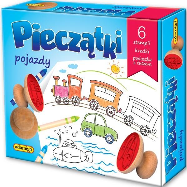 Adamigo, Timbro, Pieczątki Pojazdy