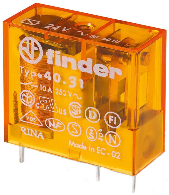 Produktbild Finder Relais Serie 40.31 24VAC 10A