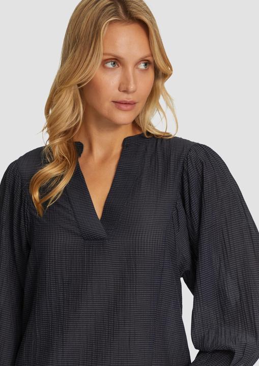 Produktbild s.Oliver Bluse Transparente Bluse mit Strukturmuster (38)