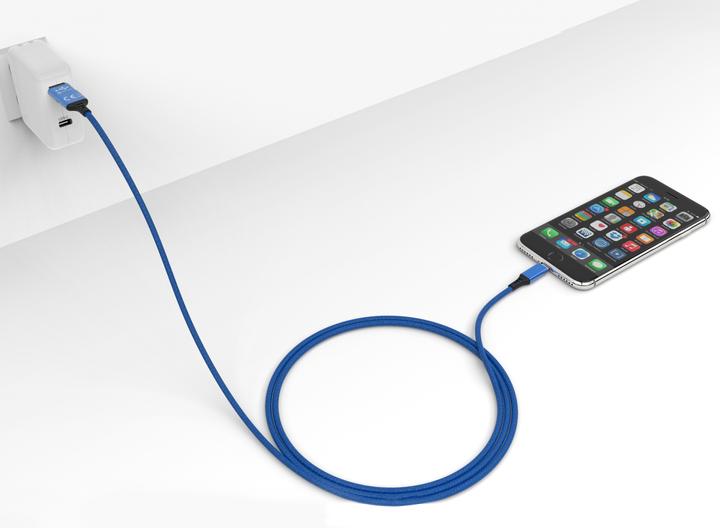 Immagine prodotto Cololight SPEEDY-L BL Cavo di ricarica USB-A/USB-C -> Lightning blu (1 m, USB 3.2 Gen 2)