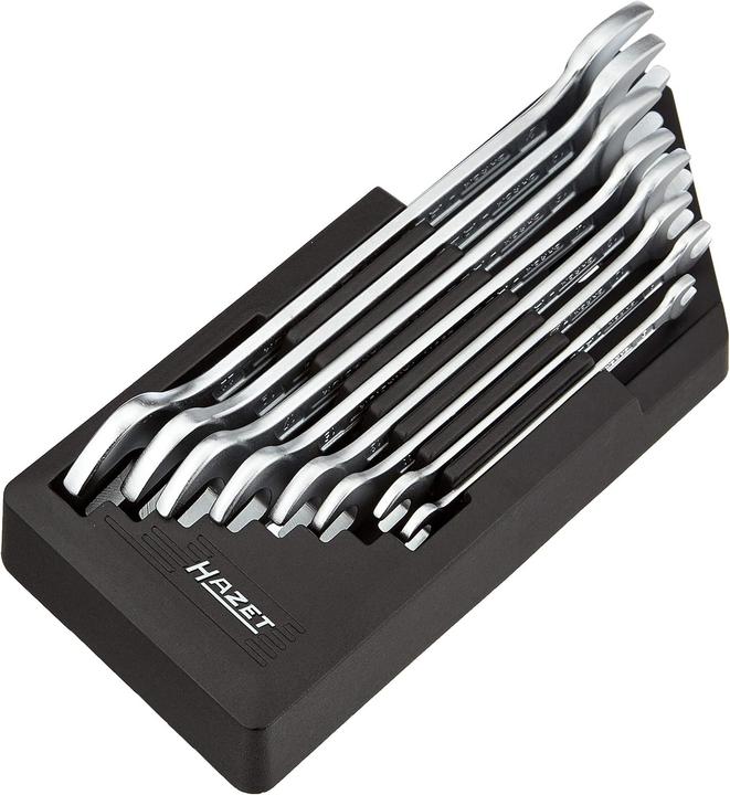 Produktbild HAZET Doppel-Maulschlüsselsatz (10  mm, 11 mm, 12 mm, 13 mm, 14 mm, 15 mm, 16 mm, 17 mm, 18 mm, 19 mm, 20 mm, 21 mm, 22 mm, 6 mm, 7 mm, 8 mm, 9 mm)