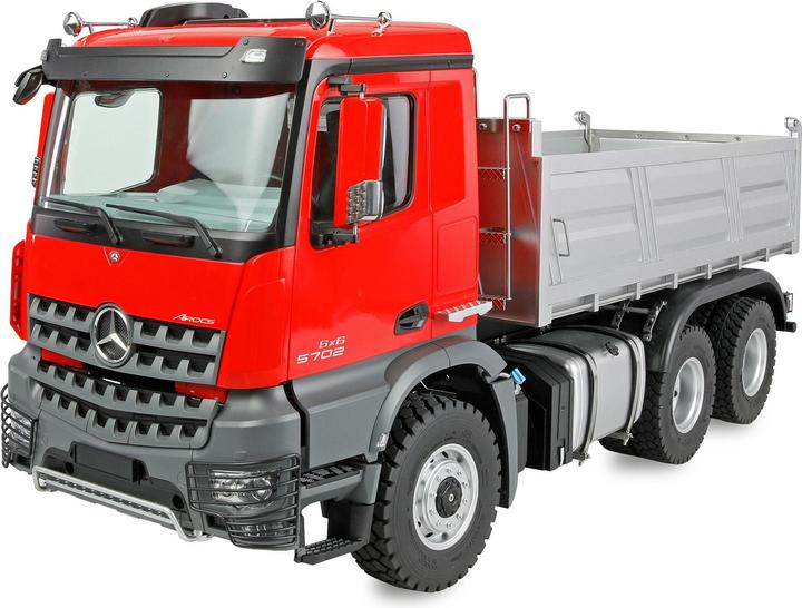 Actual product image Amewi Mercedes-Benz Arocs Muldenkipper 6x6 1:14 RTR rot (RTR Ready-to-Run)