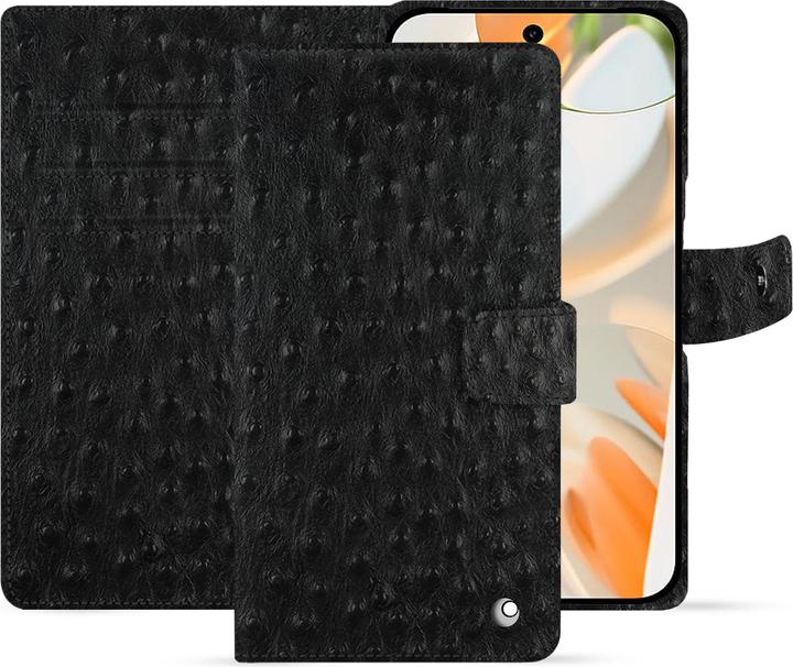Actual product image Noreve Google Pixel 9 Pro leather wallet case (Google Pixel 9 Pro)