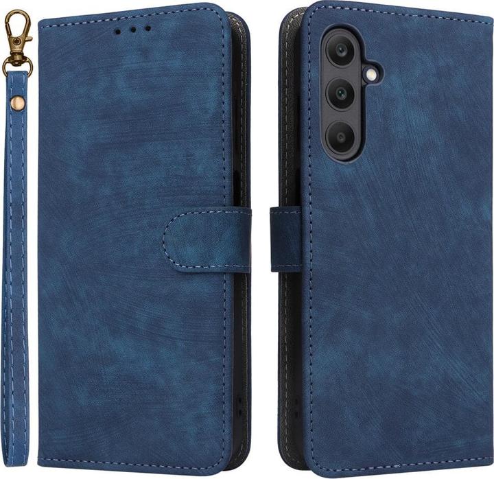 Actual product image Cover-Discount Galaxy A25 5G - Case with RFID blocker blue (Samsung Galaxy A25 5G)