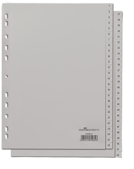 Actual product image Durable Register A4 1-52