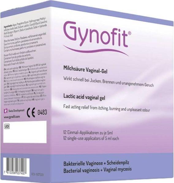 Actual product image Gynofit Lactic acid vaginal gel (Intimate gel, 60 ml)