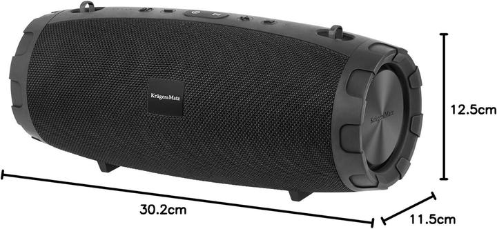 Produktbild Krüger&Matz Lautsprecher Kruger & Matz Explorer schwarz (KM0552) (7 h)