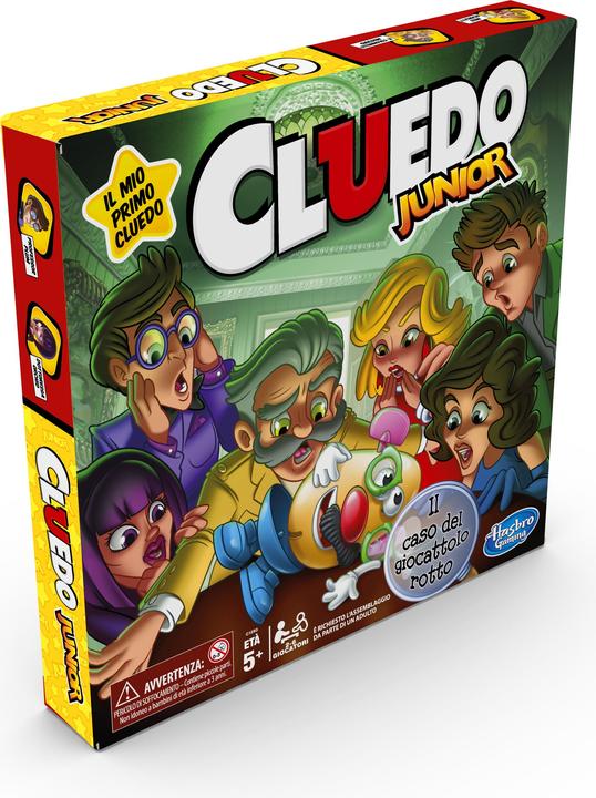 Actual product image Hasbro Gaming Cluedo Junior (Italian)