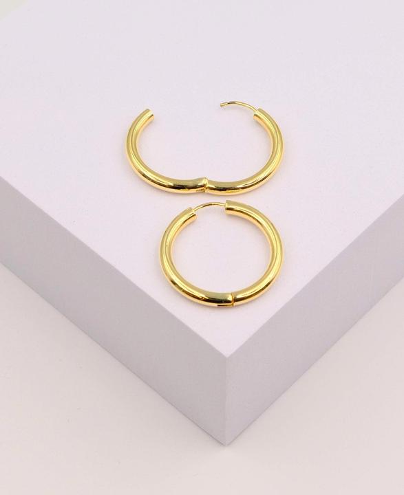 Image du produit Muau Créoles (Or jaune 750/18K)