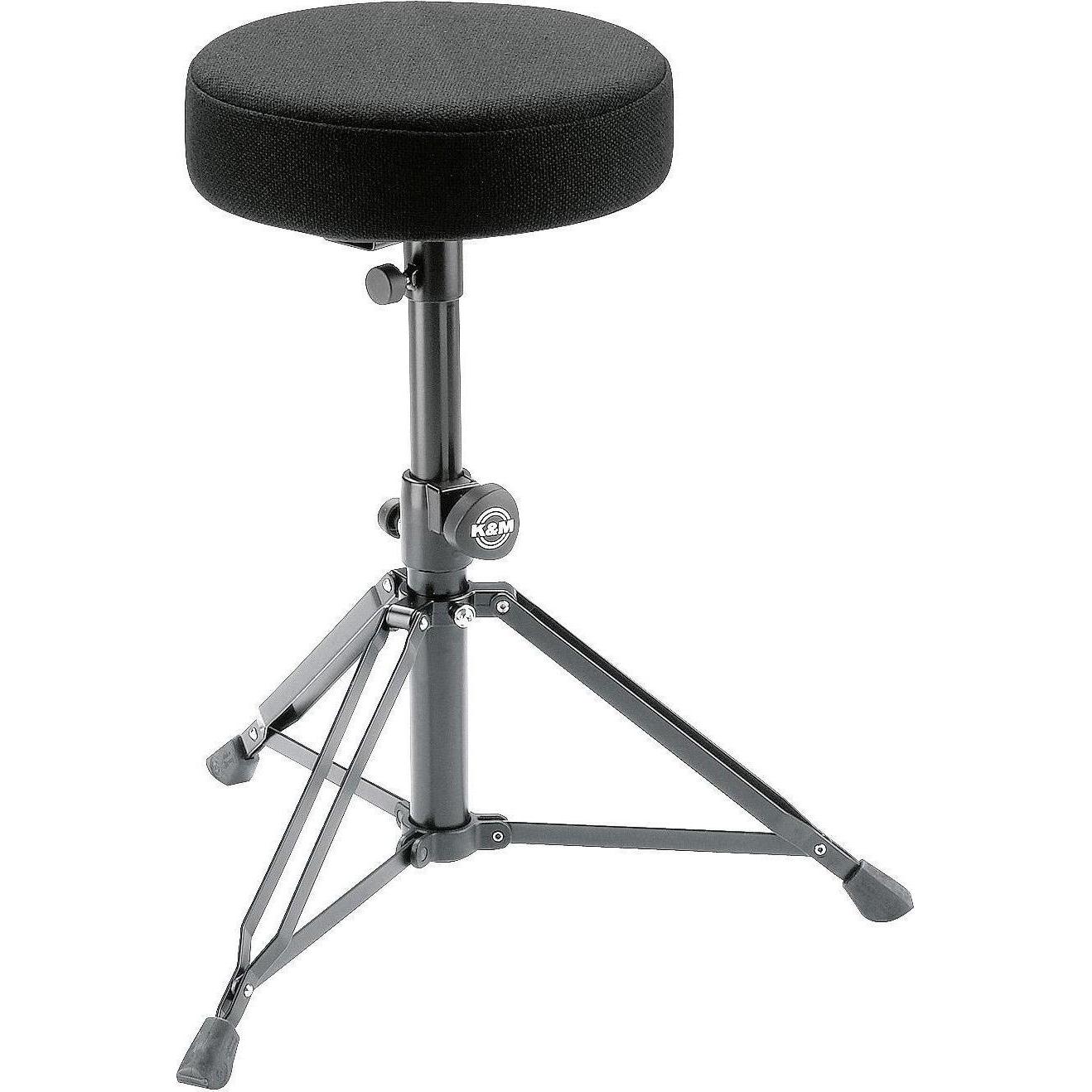 K&M 14016 Drummersitz (Drummersitz), Zubehör Instrumente, Schwarz