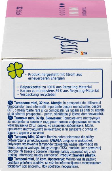 Actual product image dm Jessa Tampons Mini (32 x, Mini)