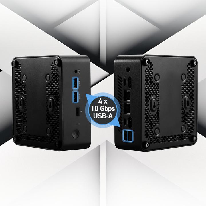 Image du produit MSI Cubi NUC 1MG (sans système d'exploitation) (Intel Core 3 100U, 8 Go, 256 Go, Intel UHD Graphics)