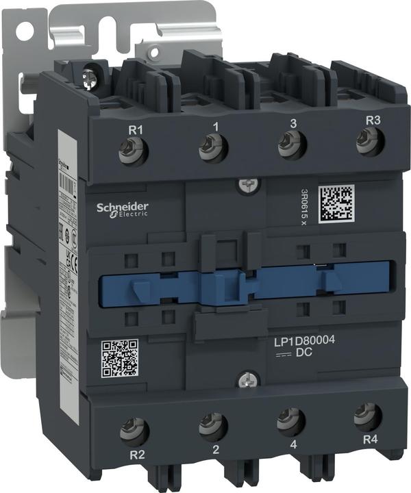 Produktbild Schneider Electric Schütz,NO,125A,48Vdc,AC-1, 4-polig