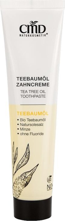 CMD Naturkosmetik Teebaumöl Zahncreme (Neue Verpackung - Neue Tube) (75 ml)