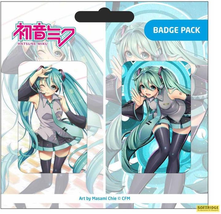 Image du produit POPbuddies Hatsune Miku pack 2 pin's Set D