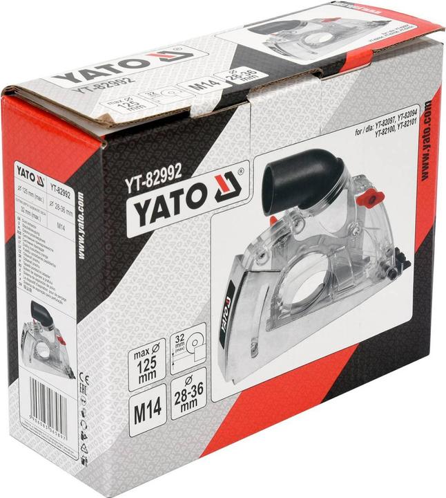 Actual product image Yato Professional extraction bonnet