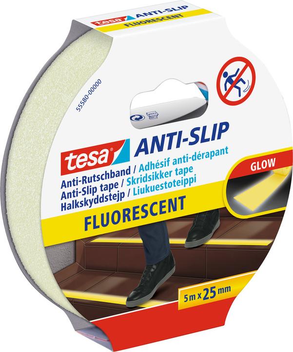 Actual product image tesa Anti-slip tape, non-slip adhesive tape for indoors and outdoors (25 mm)