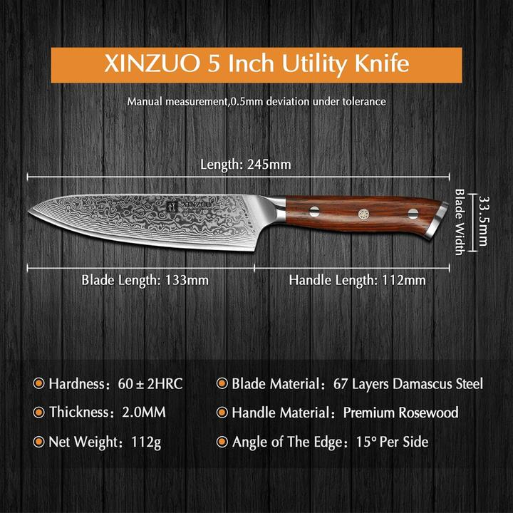 Produktbild Xinzuo Allzweckmesser (13.30 cm)