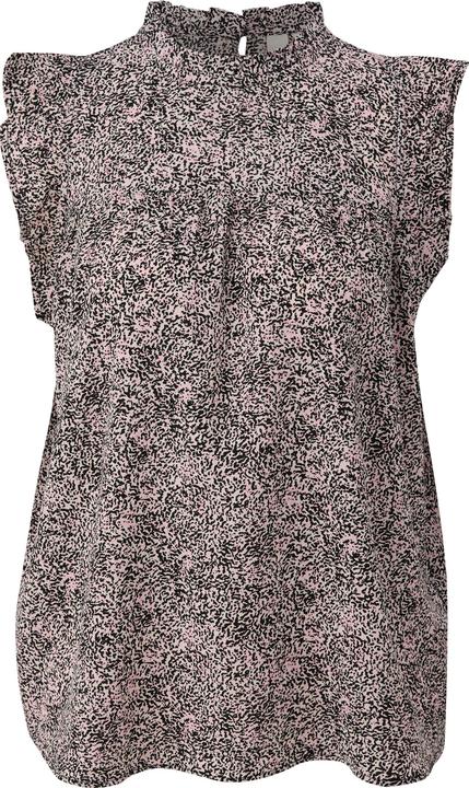 Produktbild S.Oliver Bluse Gemusterte Bluse mit Volant-Ärmeln (42)